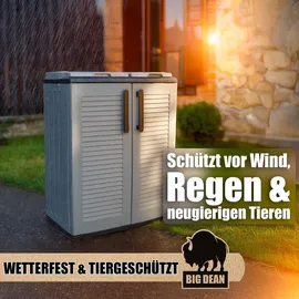 BigDean Mülltrennsystem 0 l Grau/Schwarz