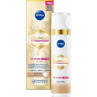 NIVEA Luminous 630 Anti-Pigmentflecken CC Fluid LSF 30 mittel