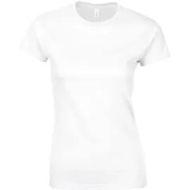 Gildan Damen Softstyle T-Shirt 64000L white S