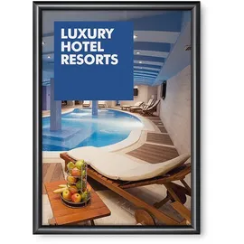 Showdown Displays Showdown Klapprahmen 25mm - DIN A2 - Aluminium - Schwarz