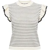 Jdy JDYCARICE S/L Frill Pullover Cloud Dancer M