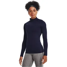 Under Armour Coldgear Authentics Damen 410 - Midnight Navy / White - XL