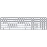 Apple Magic Keyboard mit Touch ID und Ziffernblock für Mac mit Apple Chip, weiß/silber, SE (MK2C3S/A)