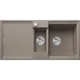 Blanco Adira 6 S links Einbauspüle silgranit 1000 x 500 mm Handbetätigung