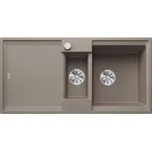 Blanco Adira 6 S links Einbauspüle silgranit 1000 x 500 mm Handbetätigung