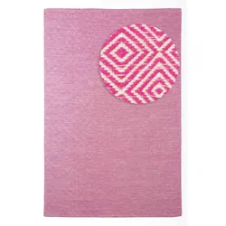 Morgenland In- & Outdoor Teppich - Alef - rosa - 150 x 80 cm - rechteckig