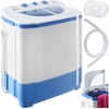 Mini-Waschmaschine weiß/blau
