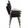 CLP 12er Set Besucherstuhl Ken Stoff braun
