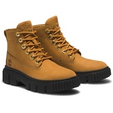 Timberland Womens Greyfield Leather Boot wheat 8.5 Wide Fit