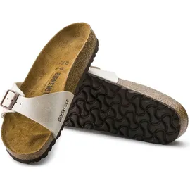 Birkenstock Madrid Vegan Birko-Flor schmal graceful pearl white 37