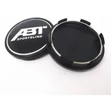 DHJKCBH 4 Stück Auto Nabendeckel Aufkleber für ABT 56MM 60MM Radnabenabdeckung Auto Radnabenkappen Aufkleber Abzeichen Logo Sticker Zubehör,G-60mm