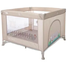 Lorelli Reisebett, My Place Dach faltbar Matratze Schlupfloch Tragetasche beige