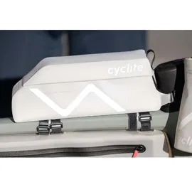 Cyclite Top Tube Bag 03 1,1 l weiß