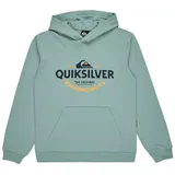 QUIKSILVER Typed Out Kapuzenpullover - Aquifer - 10 Jahre