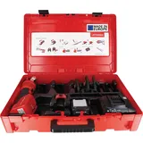 Rothenberger Pressmaschine ROMAX NANO iJAWs Set, SV, 15-22-28mm, 2Ah, mehrfarbig