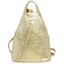 CASPAR Modell No.782 2in1 Leder Schultertasche Gold