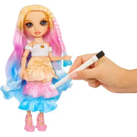 MGA Entertainment Rainbow High Watercolour & Create Modepuppe (507598)