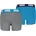 Boxershorts Jungen Kinder Unterhose Unterwäsche er Pack Farbe 277 Blue/Grey mélange Bekleidung 164 158-164