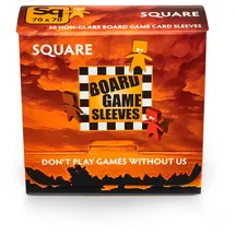 Arcane Tinmen Board Games Sleeves - Non-Glare - Square (70 x 70 mm, 50 Stück) Kartenhüllen