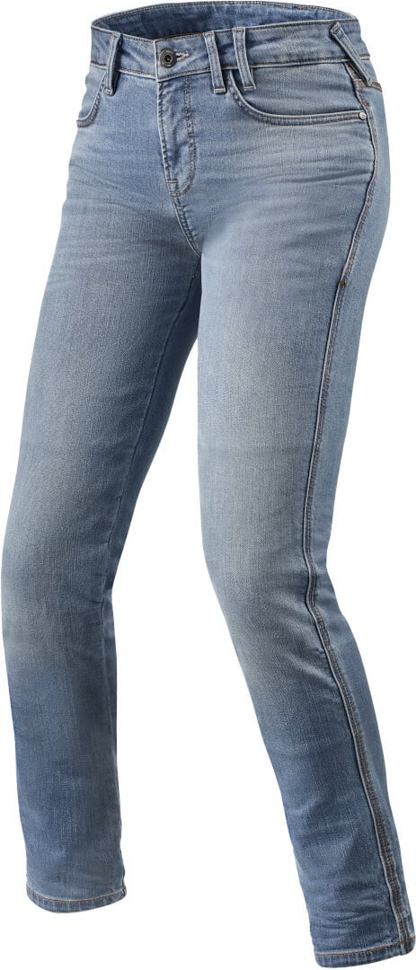 Revit Shelby Dames Motorfiets Jeans, blauw, 24 Voorvrouw