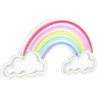 GLOBO LED Wandleuchte Regenbogenlampe Dekoleuchte Kinderzimmerlampe, USB Kabel ON/OFF