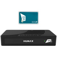 Humax Tivumax LT HD-3801S2 mit Aktive Tivusat HD Karte Satellitenreceiver