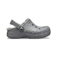 Crocs Unisex Kinder Baya Lined Clog T, anthrazit, 27/28 EU