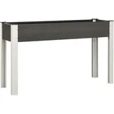 furnicato Garten-Hochbeet 120 x 40 x 75 cm Grau