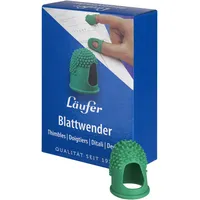Läufer Blattwender No. 3 Durchmesser 17mm Packung mit feinen Gumminoppen, Schachtel mit 10 Stück