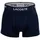 Lacoste Trunks unifarben Blau / Grün / Rot M 3er Pack