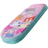 Character World aufblasbares 2-in-1-Bett mit integriertem Schlafsack | PEPPA PIG Sunny