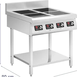 Royal Catering Induktionsplatte 4 x 3500 W