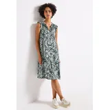 STREET ONE Tunikakleid Blau Snakeprint 34
