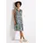 STREET ONE Tunikakleid Blau Snakeprint 34
