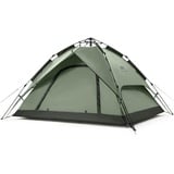 Naturehike Camping Zelt Automatisches Sofortzelt 3-4 Personen Pop Up Zelt, Doppelschicht Wasserdicht & Winddichte Ultraleichte Kuppelzelt UV Schutz Einfache Einrichtung für Trekking, Familien