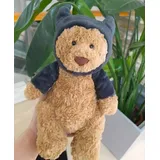 26CM JellyCat Bathrobe Bartholomew Bear NWT Bathrobe Bartholomew Bear Dust Bag