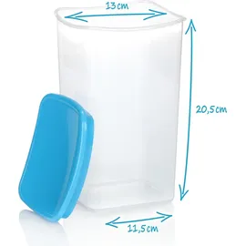 COM-FOUR Kaffeedose Kunststoff 1,9 l 3-teiliges Set