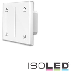 ISOLED Sys-Pro 1 Zone Touch Funk-Dimmer 230V, 360VA, Phasenan-/Abschnitt wählbar, Weiß ISO-114428