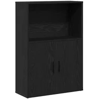 vidaXL Bücherregal 60 x 24 x 85 cm Schwarz