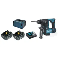 Makita DHR171RTJ 2x 5Ah Akku + Ladegerät Akku-Bohrhammer 18V im MAKPAC