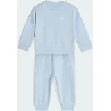 adidas LOOSE CREW Trainingsanzug blau 86