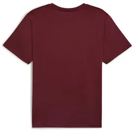 Puma Tad Essentials Solid Cat (LC Small cat) Herren T-Shirt, rot - XL