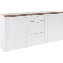 OTTO home Sideboard Larona 176 x 84,9 x 37,1 cm Weiß