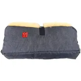 Kaiser Kinderwagen-Handwärmer Big Double blau