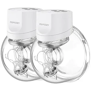 Momcozy S12 Pro, Double Milchpumpe weiß