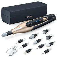 Beurer MP 84 Special Edition Maniküre-/Pediküreset, elektrische Nagelfeile mit