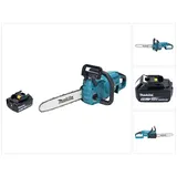 Makita DUC 357 TX2 Akku Kettensäge 18 V 35 cm 7,7 m/s Brushless + 1x Akku 5,0 Ah - ohne Ladegerät