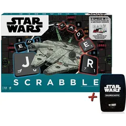 Mattel - Scrabble - Star Wars + Top Trumps Raumschiffe