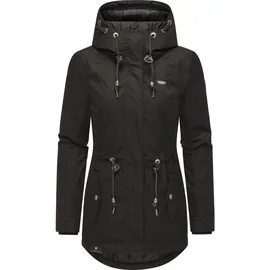 Ragwear Winterjacke "Monadis Black Label", Damen, Gr. L (40), gelb (shadow), Außenmaterial: 65% Polyester, 35% Baumwolle. Innenfutter: 100% Polyester.