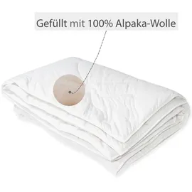Badenia Trendline Alpaka Bettdecke warm 135 x 200 cm Testurteil Haus & Garten Test (1,2) | Weiß